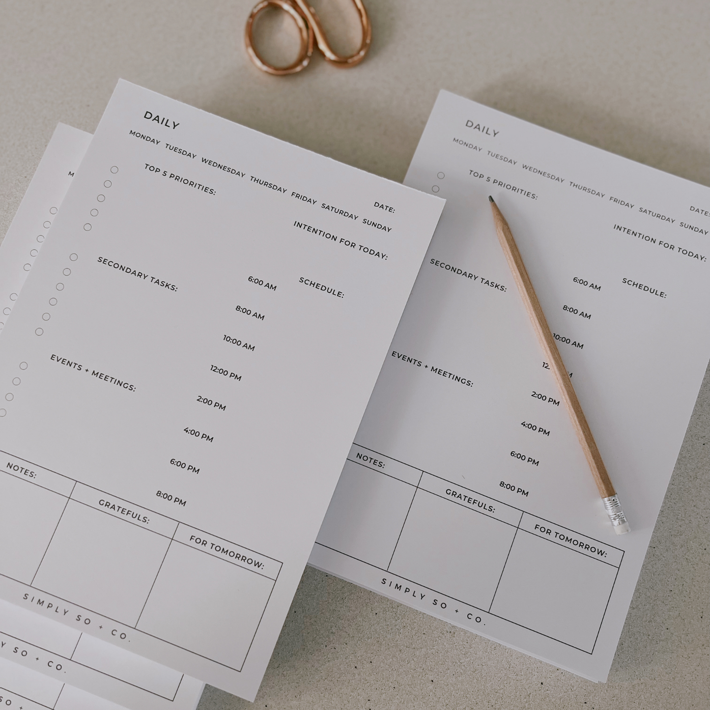 THE DAILY NOTEPAD