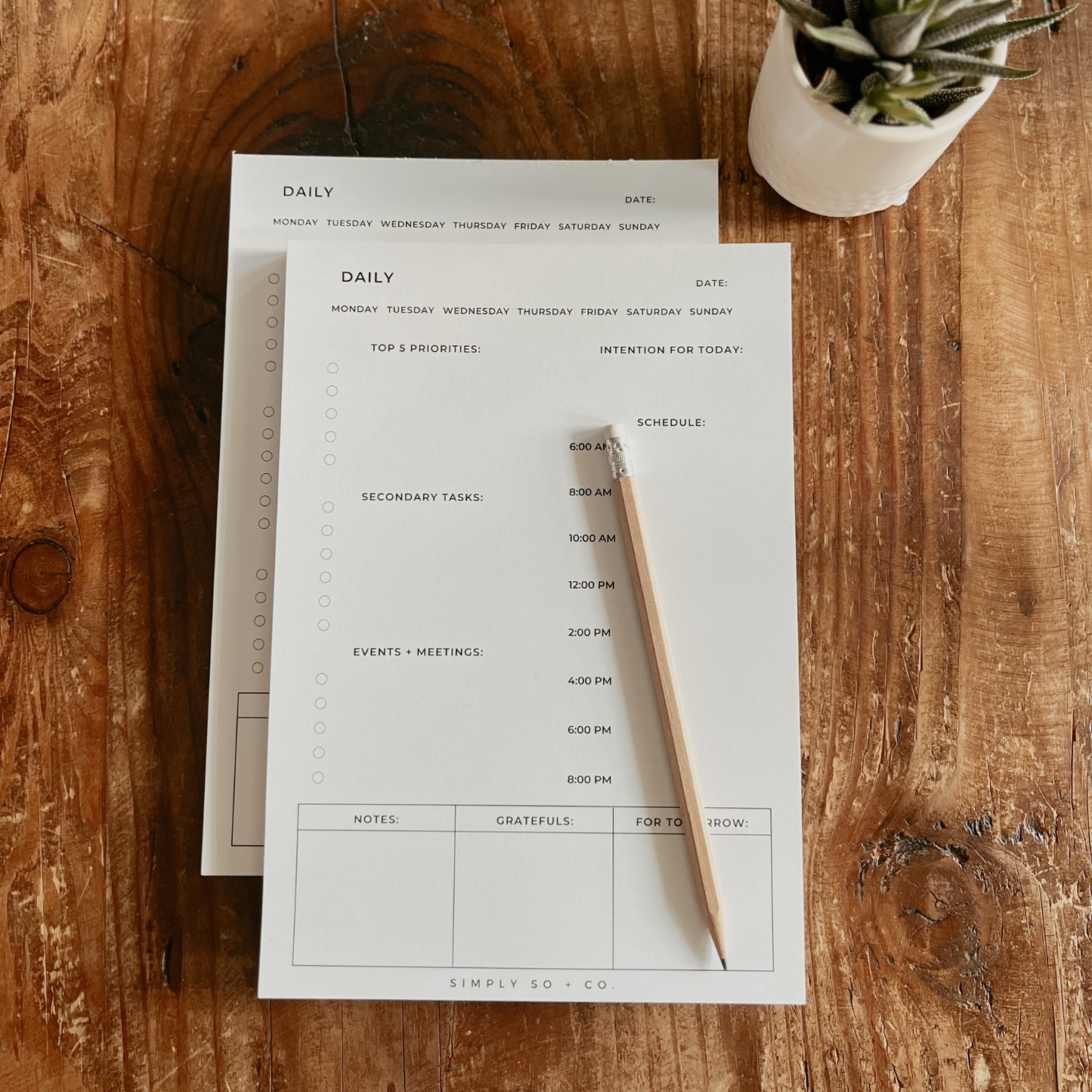THE DAILY NOTEPAD